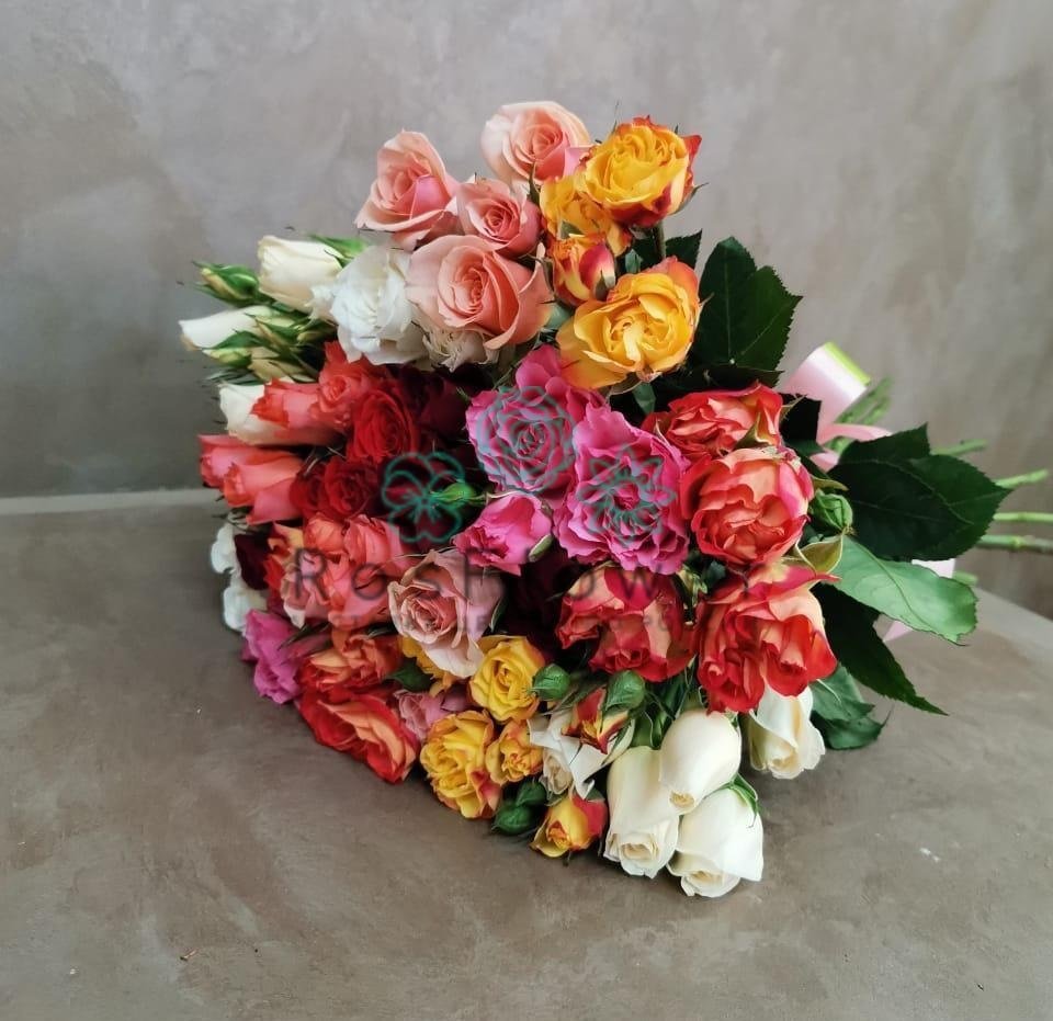 Букет цветов из: Розы в Зеленогорске Ленинградской области