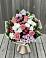 Букет цветов из: Альстромерии, Гвоздики, Розы и Хризантемы в Зеленогорске Ленинградской области