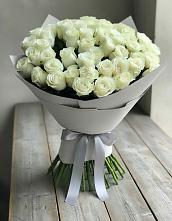 Букет 35 Белых роз #REPLACE_PRED# Зеленогорске Ленинградской области