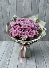 Букет цветов из:  Хризантемы в Зеленогорске Ленинградской области