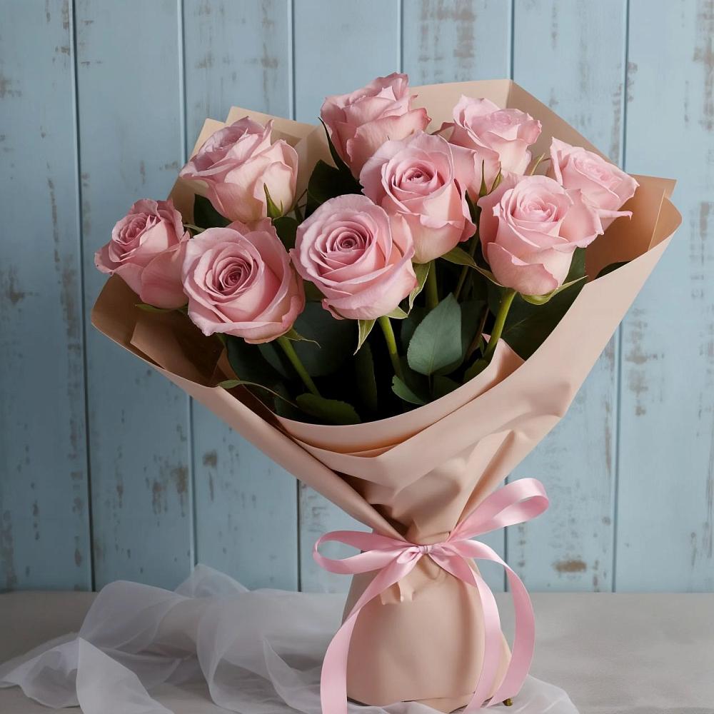 Букет цветов из: Розы в Зеленогорске Ленинградской области