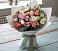 Букет цветов из: Розы, Лизиантусы и Гвоздики в Зеленогорске Ленинградской области