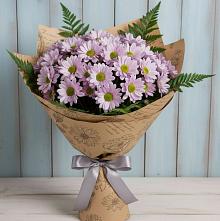 Букет цветов из:  Хризантемы #REPLACE_PRED# Зеленогорске Ленинградской области