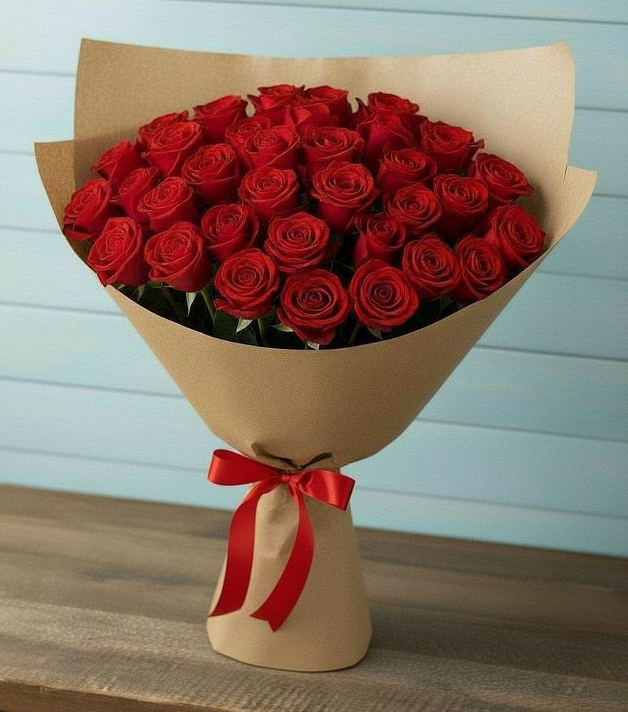 Букет Красные розы Милано в Зеленогорске Ленинградской области