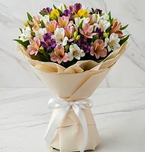 Букет цветов из:  Альстромерии в Зеленогорске Ленинградской области