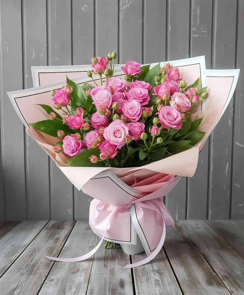 Букет Розовый кустик в Зеленогорске Ленинградской области