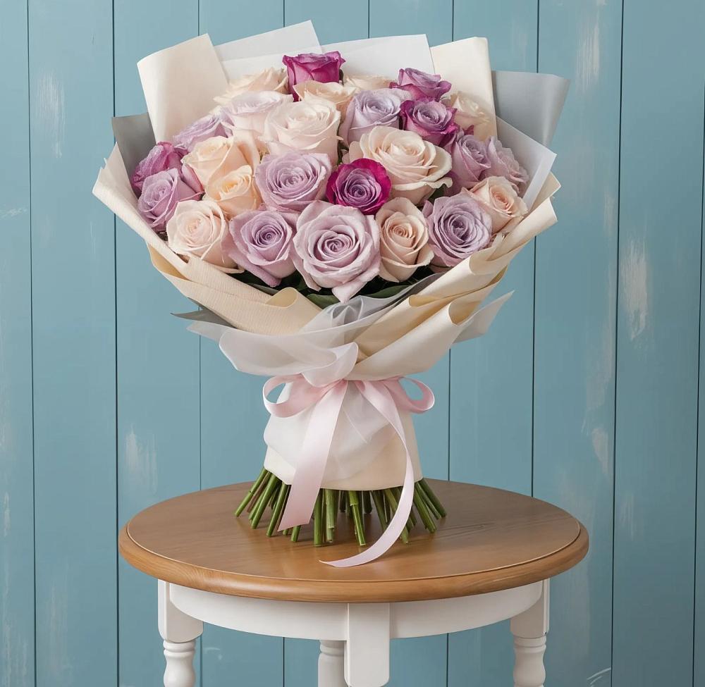 Букет цветов из: Розы в Зеленогорске Ленинградской области