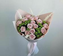 Букет цветов из:  Розы и Хризантемы в Зеленогорске Ленинградской области