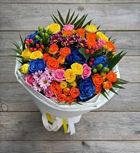 Букет цветов из:  Розы и Хризантемы #REPLACE_PRED# Зеленогорске Ленинградской области