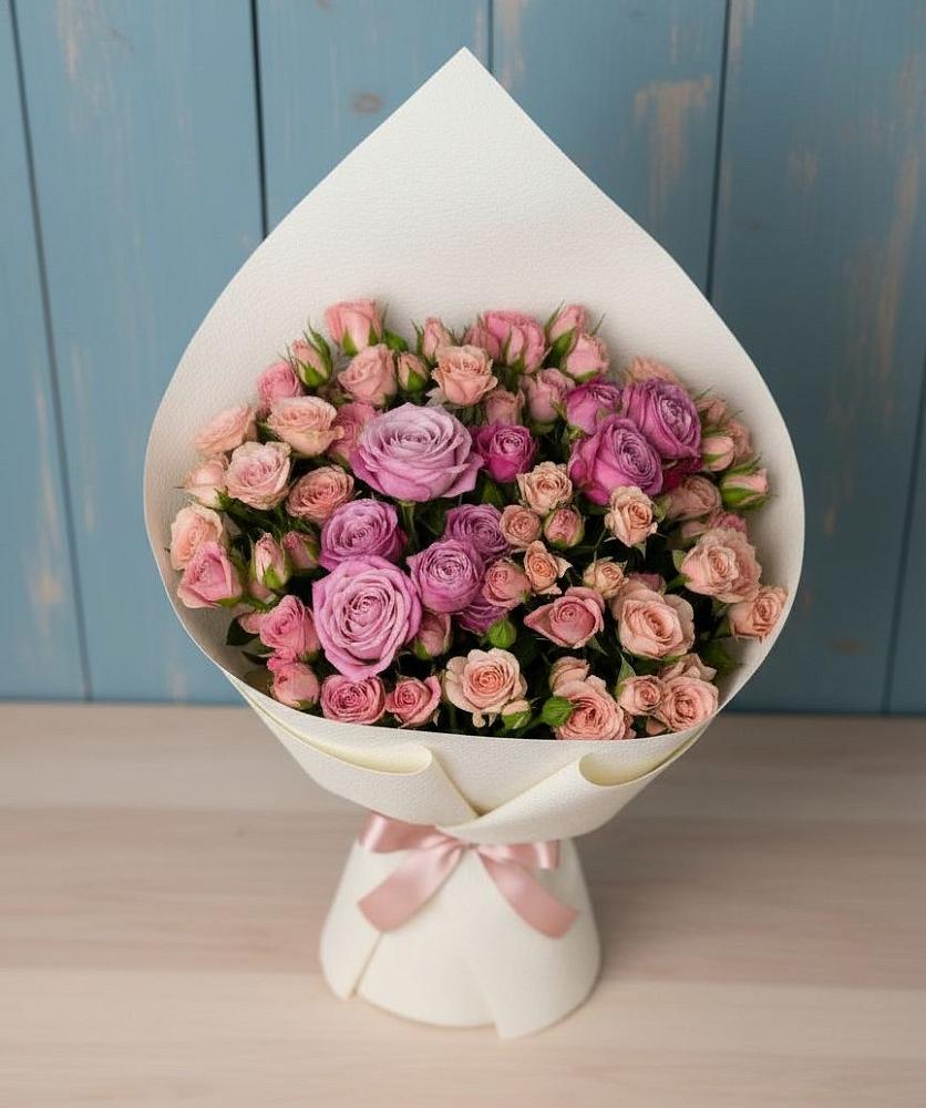 Букет цветов из: Розы в Зеленогорске Ленинградской области