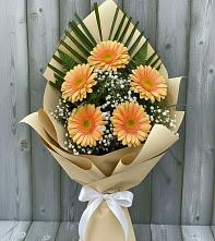 Букет цветов из:  Герберы в Зеленогорске Ленинградской области