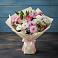 Букет цветов из: Хризантемы, Альстромерии и Розы в Зеленогорске Ленинградской области